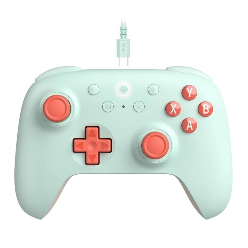 Nouveau 8BitDo Ultimate 2C Wired Controller - GREEN